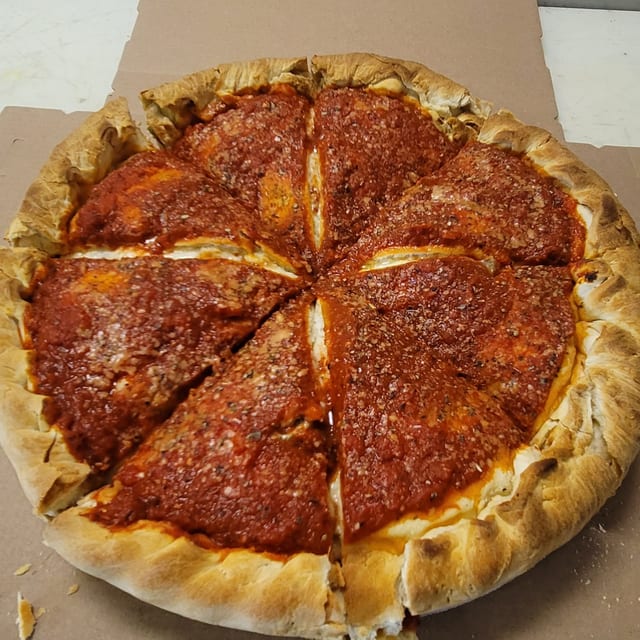 Stuff Deep Dish Pizza.