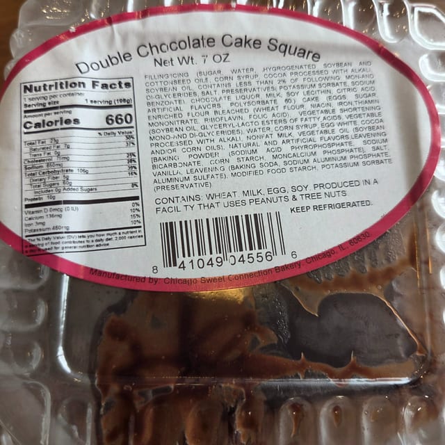 Chocolate Cake.